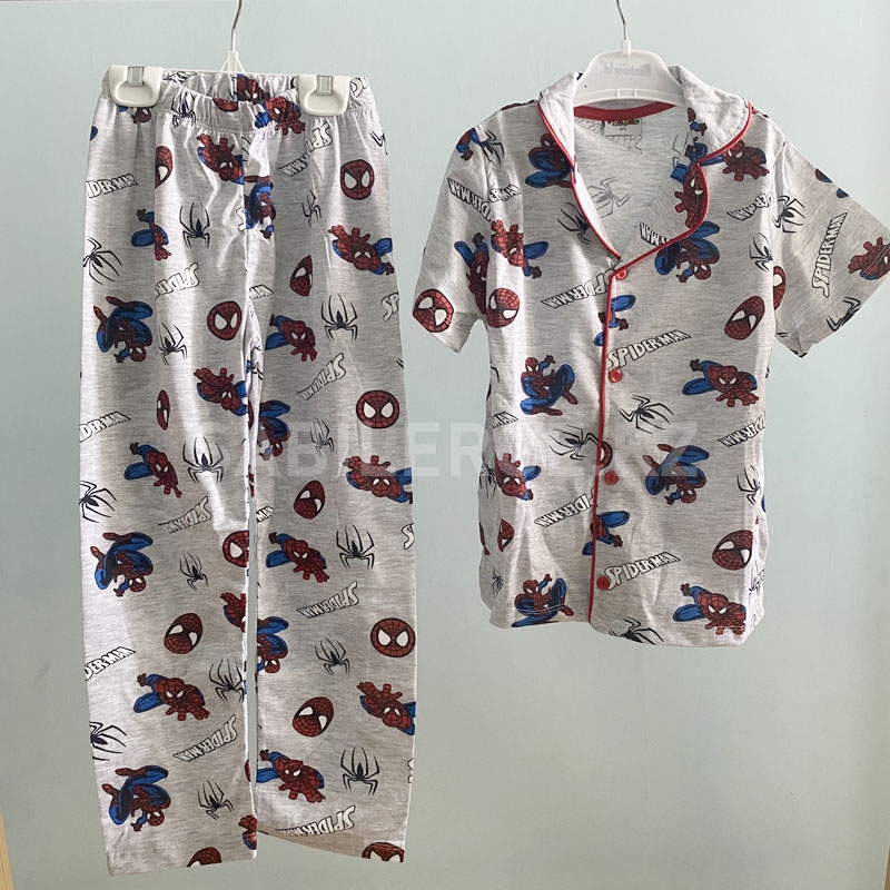 Пижама для мальчиков с машинками со штанишками